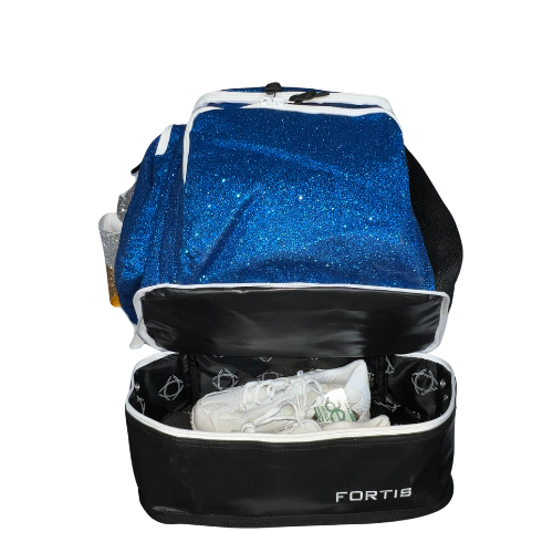 Fortis Backpack - Black Sparkle/Royal