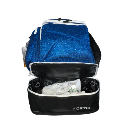 Fortis Backpack - Black Sparkle/Royal